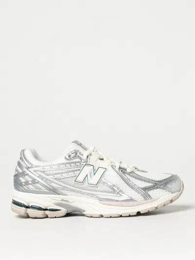 New Balance Man Sneakers Silver Size 11 Textile Fibers, Synthetic Fibers