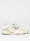 New Balance Textured Sneakers With Cushioned Sole In Neutral