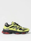 New Balance 9060 Leather Sneakers In Yellow