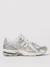 New Balance Woman Sneakers Silver Size 6.5 Textile Fibers, Synthetic Fibers In Grey