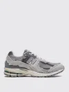 New Balance Textured Panels Rubber Sole Sneakers In Gray