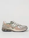 New Balance Multicolor Sneakers With Cushioned Sole And Unique Lacing In White