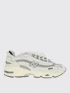 New Balance Grey Low Top Sneakers With Logo Patch On Side And Tongue And Perforated Panels