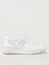 New Balance 550 "white / Linen" Sneakers In White