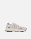 New Balance '9060' Pink Sneaker With Side Logo And Chunky Sole In Pink