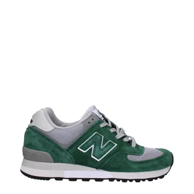 New Balance Sneakers Running Women Fabric Green/gray