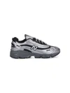 New Balance Mens Silver Metallic Green 1000 Metallic Mixed-material Trainers In Silver