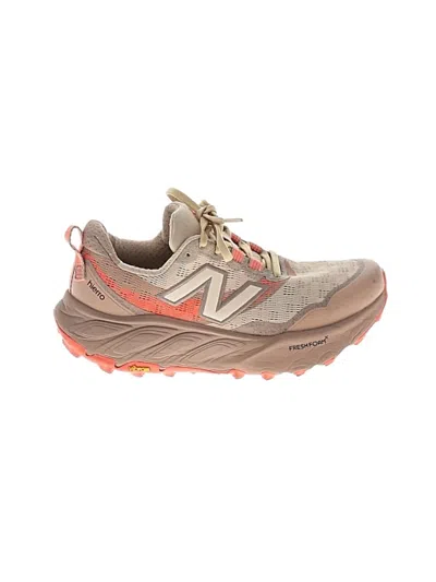 Pre-owned New Balance Sneakers In Tan