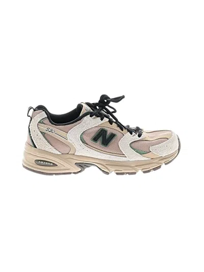 Pre-owned New Balance Sneakers In Tan