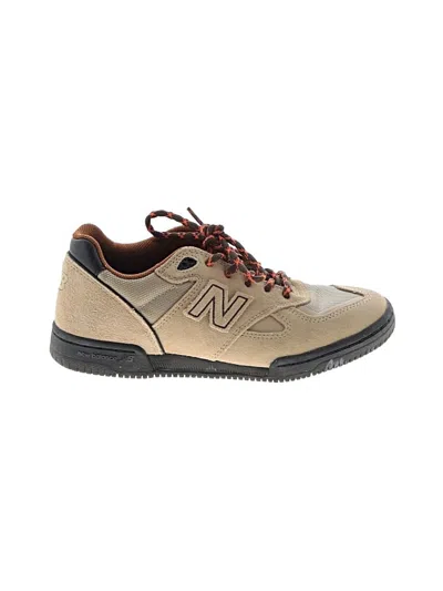Pre-owned New Balance Sneakers In Tan