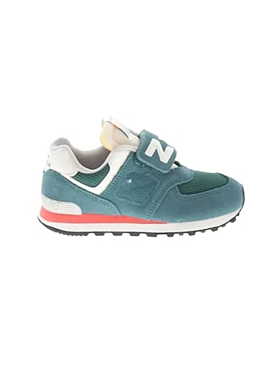Pre-owned New Balance Kids' Sneakers In Teal