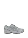 New Balance White Polyurethane Athletic Sneakers In White