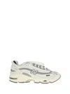 New Balance Grey Low Top Sneakers With Logo Patch On Side And Tongue And Perforated Panels In Tech Fabric Unisex In White