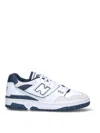 New Balance Leather And Fabric 550 Sneakers In White