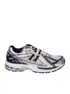 New Balance Sneaker 1906rer Silver Metallic/black/sea Salt In White