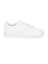 New Balance Man Sneakers White Size 7 Leather In White