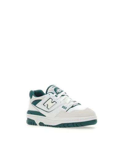 New Balance Sneakers In White Green