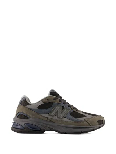 New Balance Sneakers With Inserts "2010" In Black