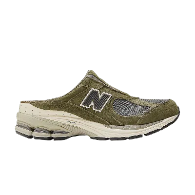 Pre-owned New Balance Sneakersnstuff X 2002r Mule 'goods For Home' In Green