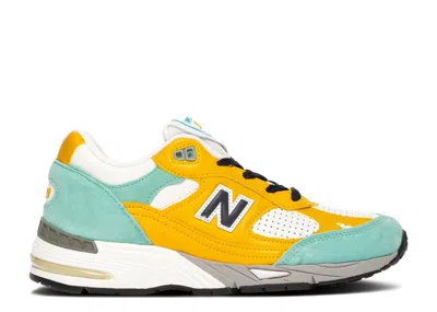 New Balance Sneakersnstuff X  Wmns 991 Made In England 'secret Colorway' In Yellow