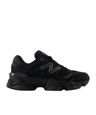 New Balance Solid-colored Sneakers In Black