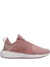 New Balance Speckled Suede Trainers In Pink
