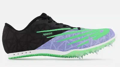 New Balance Spikes Mid Distance In Purple Black
