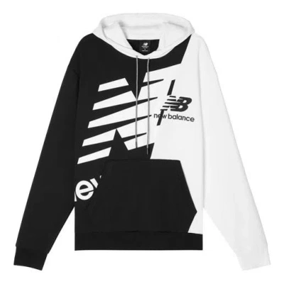 New Balance Splice Logo Hoodie 'white Black'