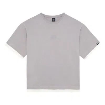 New Balance Sport Classic T-shirt 'grey White' In Gray