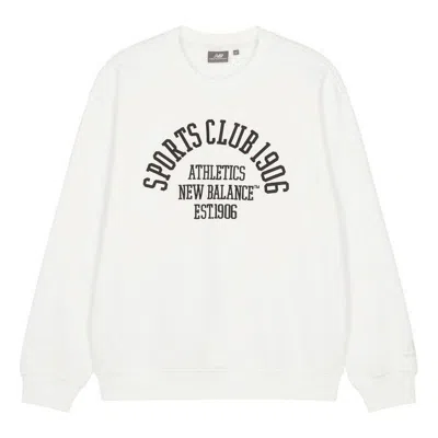 New Balance Sport Club Pullover 'white Black'