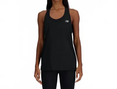 New Balance Sport Essential Tank In Black