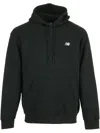 New Balance Sport Essentials Relaxed Fit Fleece Pullover Hoodie In Black