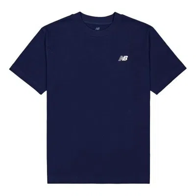 New Balance Sport Essentials Cotton T-shirt 'navy' In Blue