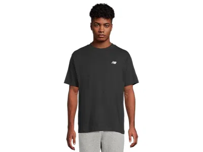 New Balance Sport Essentials Cotton T-shirt In Black