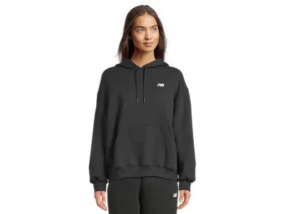 New Balance Sport Essentials Fleece Hoodie In Black