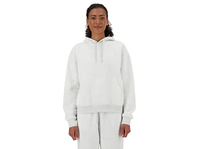 New Balance Sport Essentials Fleece Hoodie In Gray