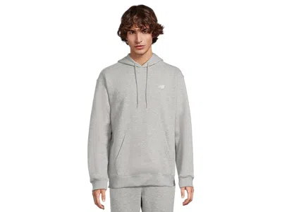 New Balance Sport Essentials Fleece Hoodie In Gray