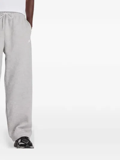 New Balance Sport Essentials Fleece Track Pants In Gray