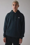 New Balance Sport Essentials Relaxed Fit Fleece Pullover Hoodie In Black