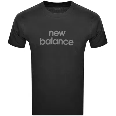 New Balance Sport Essentials Logo T Shirt Black