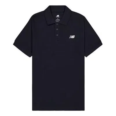 New Balance Sport Essentials Polo Shirt 'black'