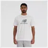 New Balance Sport Essentials Logo Graphic T-shirt In White