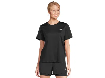 New Balance Sport Essentials T-shirt In Black