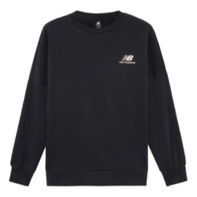New Balance Sport Logo Print Sweatshirt 'black'