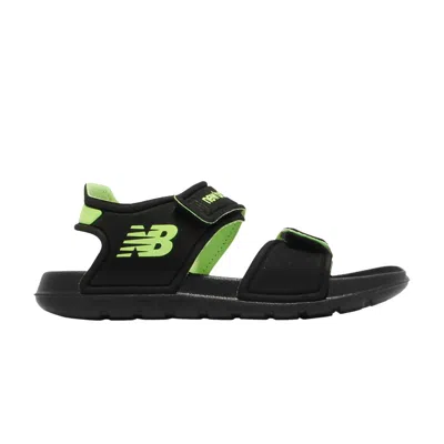 Pre-owned New Balance Sport Sandal Kids 'black Volt' | Kid's Size 11