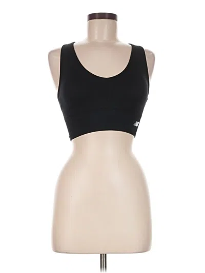 Pre-owned New Balance Sports Bra In Black