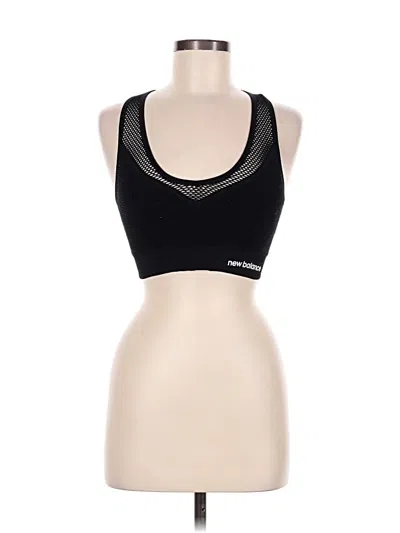 Pre-owned New Balance Sports Bra In Black