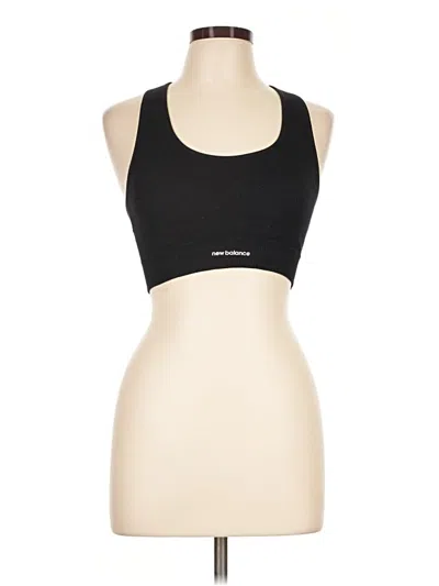 Pre-owned New Balance Sports Bra In Black