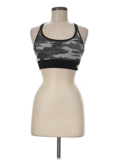 Pre-owned New Balance Sports Bra In Black