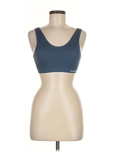 Pre-owned New Balance Sports Bra In Blue